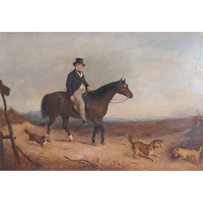 Lot 46 - English School 19th Century A Gentleman Out...