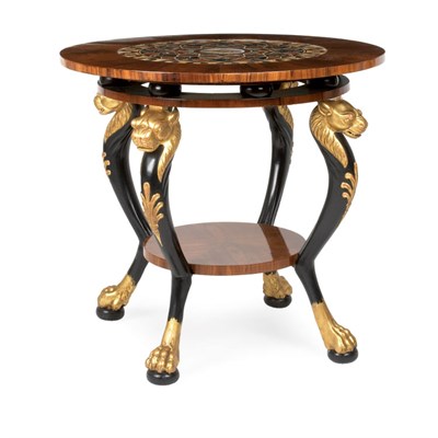 Lot 521 - Neoclassical Style Parcel Gilt and Painted...