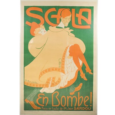 Lot 75 - Auguste Roubille SCALA EN BOMBE! Color...