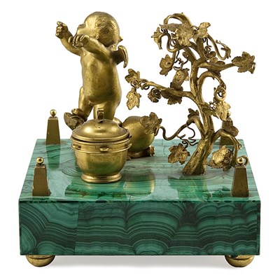 Lot 440 - Louis XVI Style Gilt-Bronze, Gilt-Metal and...