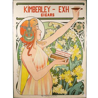 Lot 71 - Albert Castille KIMBERLEY-EXH CIGARS Color...