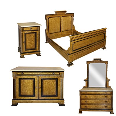 Lot 119 - American Aesthetic Movement Parcel Painted...