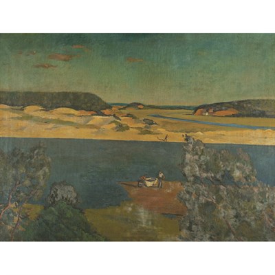 Lot 173 - Nicolai S. Cikovsky American, 1894-1987 Local...