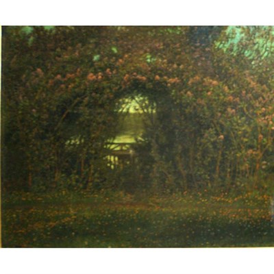 Lot 24 - Anshelm Schultzberg Swedish, 1862-1945 Garden...