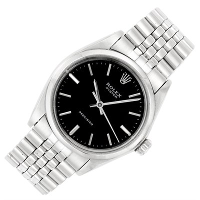 Lot 106 - Gentleman's Stainless Steel Wristwatch, Rolex