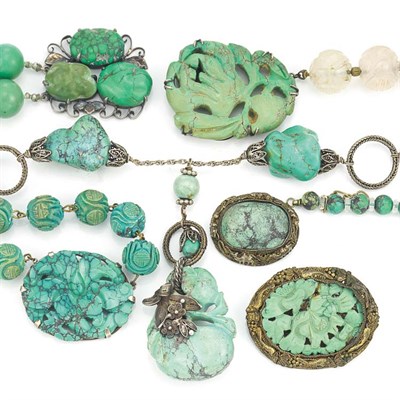 Lot 29 - Group of Assorted Turquoise Bead Necklaces