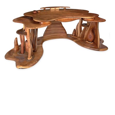 Lot 96 - Steven Spiro American, b. 1949 Desk Mixed...