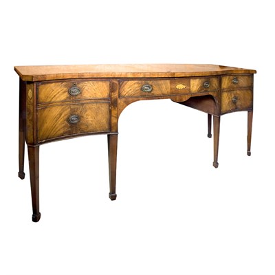 Lot 338 - George III Style Mahogany Sideboard Height 36...