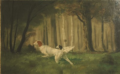 Lot 11 - Turner Bailey American, 1865-1931 Pointers in...