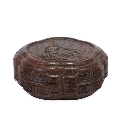 Lot 147 - Chinese Soapstone Seal Paste Box 18th Century...