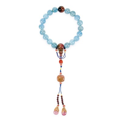 Lot 197 - Chinese Prayer Beads Comprising eighteen...