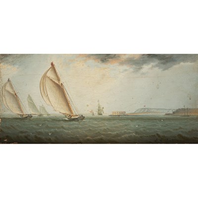 Lot 150 - James Edward Buttersworth American, 1817-1894...