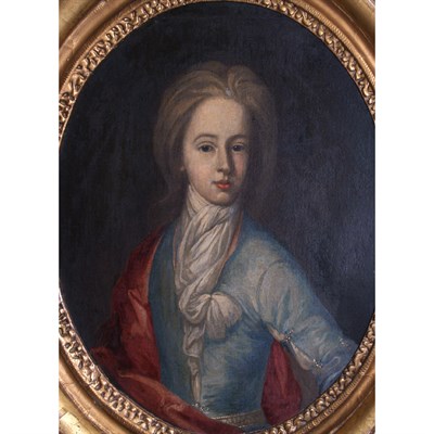 Lot 24 - English School 18th Century Portrait of a Boy...