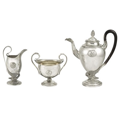 Lot 279 - Mauser Mfg. Co. Neoclassical Silver...