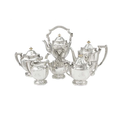 Lot 193 - Redlich & Co. Sterling Silver Coffee and Tea...