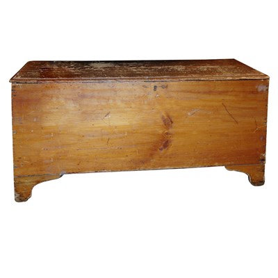 Lot 128 - American Pine Blanket Chest Height 23 inches,...