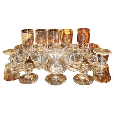 Lot 135 - Assembled Group of Steuben Glass Table...