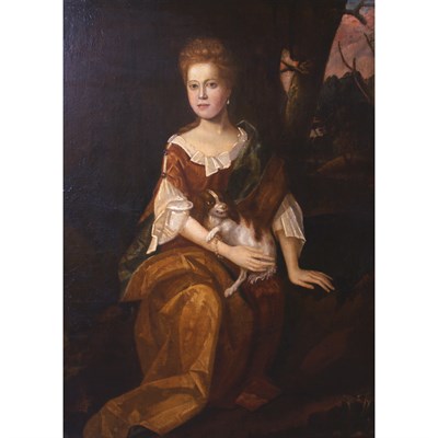 Lot 29 - English School 18th Century Portrait of...