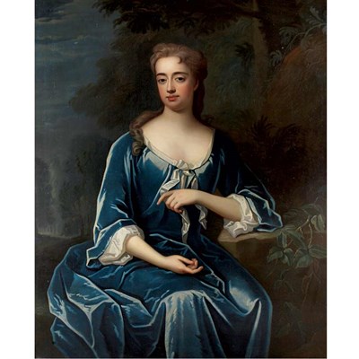 Lot 19 - English School 18th Century Portrait of a Lady...