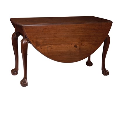 Lot 365 - George II Mahogany Drop-Leaf Table Mid 18th...