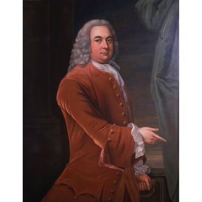 Lot 30 - English School 18th Century Portrait of a Man...
