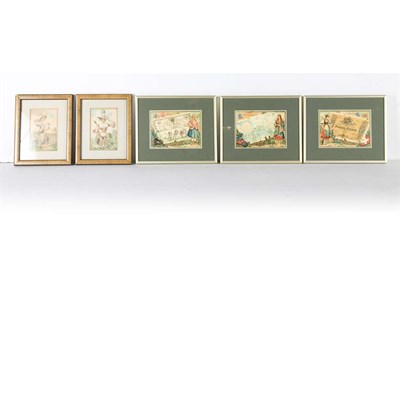 Lot 358 - Group of Vintage Framed Postcards...