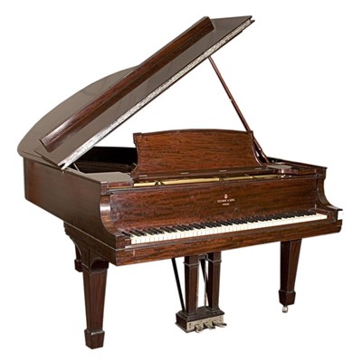 Lot 88 - Steinway & Sons Mahogany Baby Grand Piano...