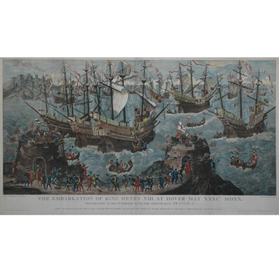 Lot 70 - After S. H. Grimm THE EMBARKATION OF KING...
