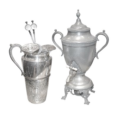 Lot 325 - Group of Silver Plated Table Articles...