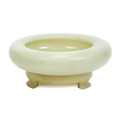 Lot 304 - Chinese Celadon Jade Brush Washer 19th Century...