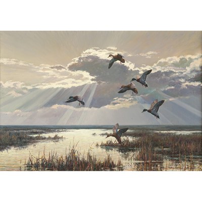 Lot 186 - Henry Curieux Adamson American, b. 1916...
