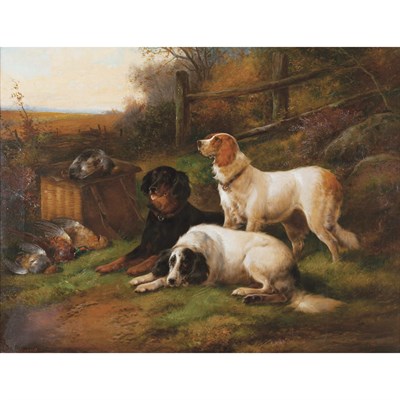 Lot 34 - John Morris British, 19th Century Setters...