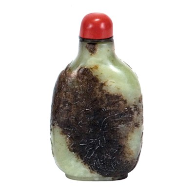 Lot 321 - Chinese Jade Snuff Bottle 18th Century Of...