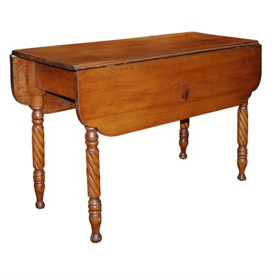 Lot 246 - American Maple Drop-Leaf Table Height 28...