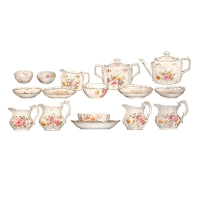 Lot 122 - Royal Crown Derby Porcelain Tea Service...