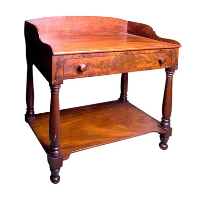 Lot 214 - Classical Style Mahogany Server Height 35 1/2...
