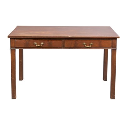 Lot 104 - George III Style Mahogany Writing Table Height...
