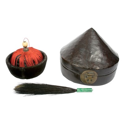 Lot 188 - Chinese Mandarin Winter Hat 19th Century The...