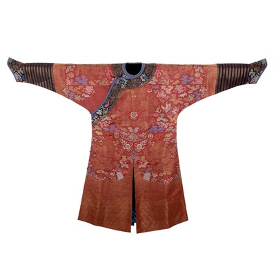 Lot 198 - Chinese Silk Gentleman's Robe 19th Century...