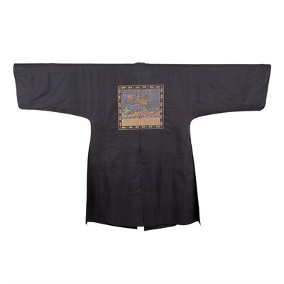Lot 199 - Chinese Silk Surcoat 19th Century Fifth rank...