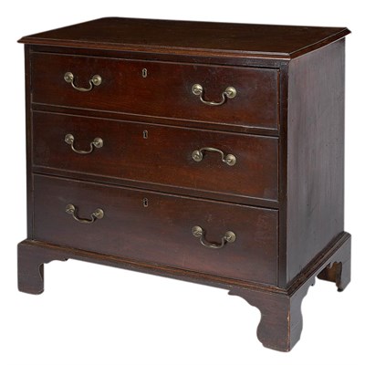 Lot 244 - George III Mahogany Chest of Drawers Circa...