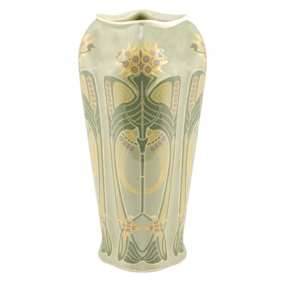 Lot 420 - Villeroy & Boch Art Nouveau Ceramic Vase Circa...