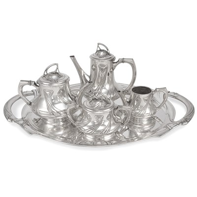 Lot 198 - WMF Silver Plate Coffee and Tea Service Circa...