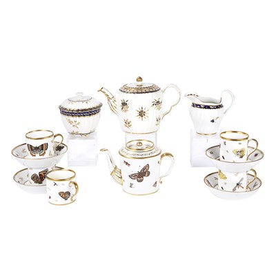 Lot 385 - Worcester Porcelain Tea Service Circa 1790...