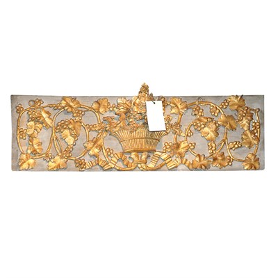 Lot 257 - Rococo Style Gilt and Painted Wood Wall...