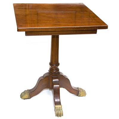 Lot 287 - Classical Mahogany Side Table Height 30 inches,...