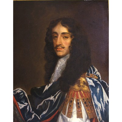 Lot 17 - English School 17th Century Portrait of...