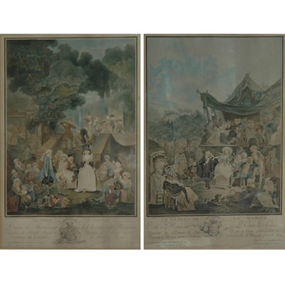 Lot 73 - Louis P. Debucourt LE MENUET DE LA MARIEE; LA...