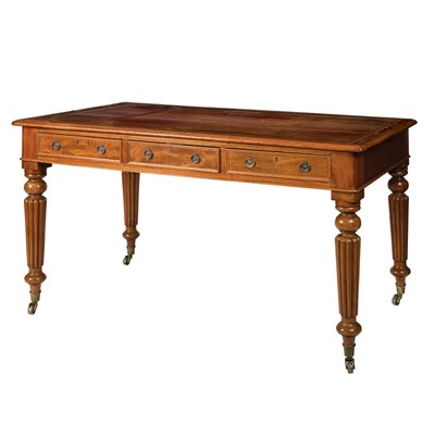 Lot 572 - Late Regency Mahogany Writing Table Circa 1820...