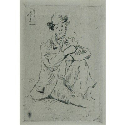 Lot 78 - Paul Cezanne PORTRAIT DU PEINTRE A. GUILLAUMIN...
